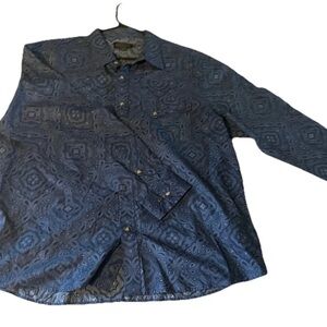 Pendleton Blue Paisley Shirt